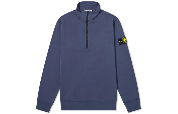 Толстовка мужская Stone Island с полумолнией, синий
Толстовка мужская Stone Island с полумолнией, синий