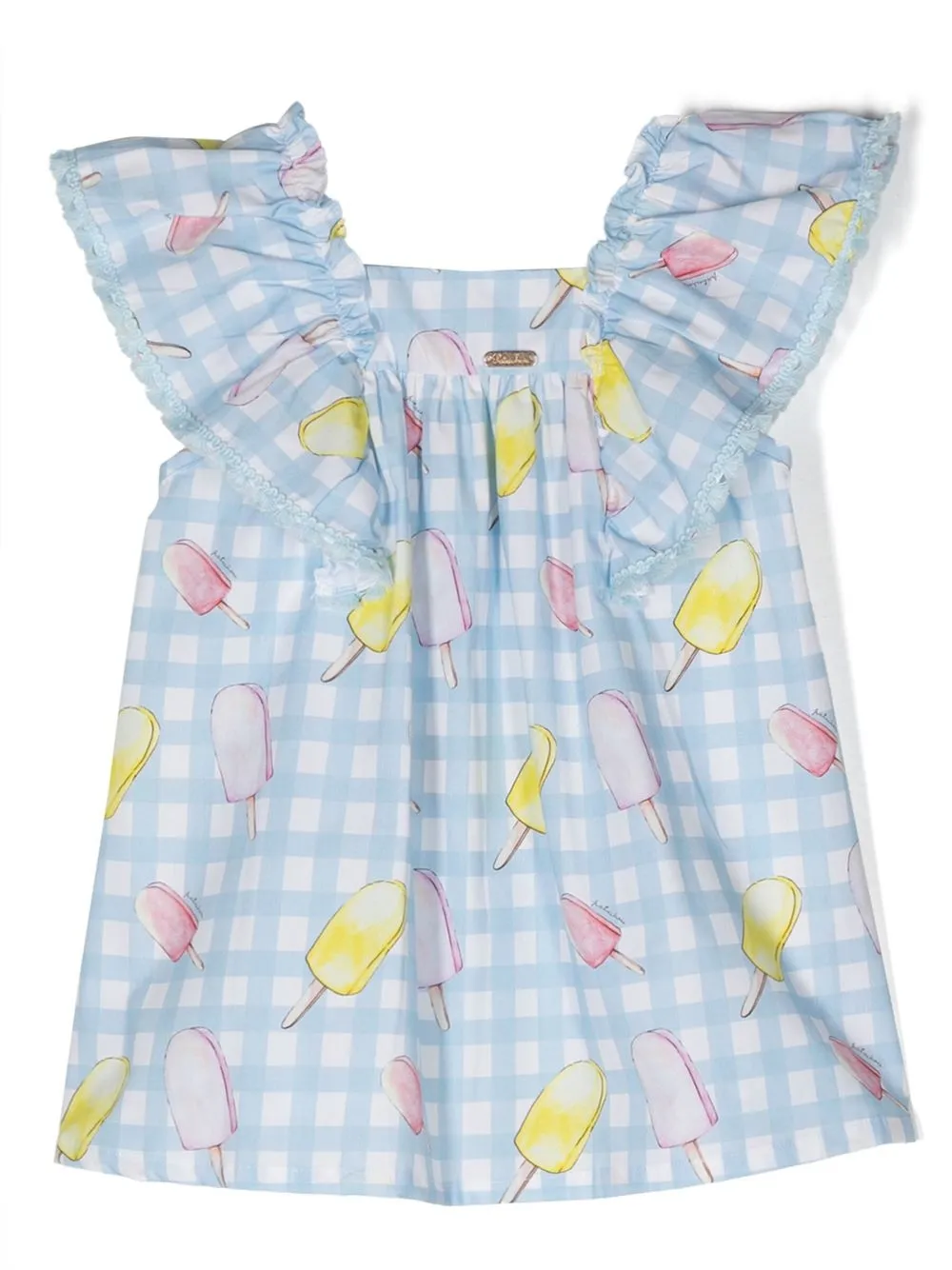 Платье с квадратным вырезом и принтом Patachou, синий
Платье с квадратным вырезом и принтом Patachou, синий