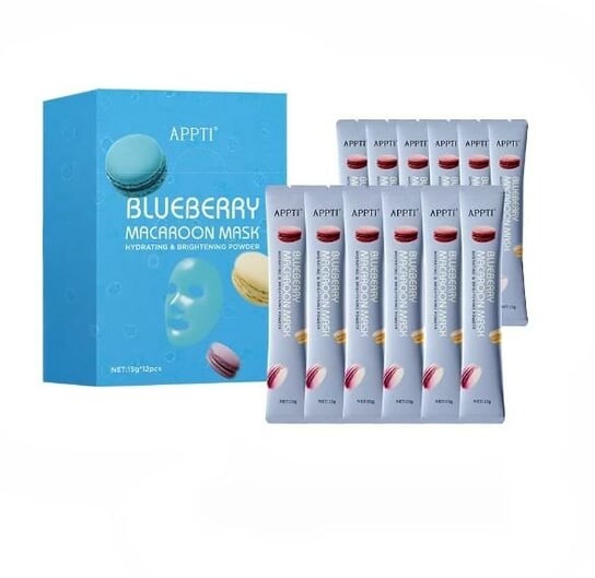 Осветляющая маска в пакетике – черника (1 шт.) APPTI
Осветляющая маска в пакетике – черника (1 шт.) APPTI