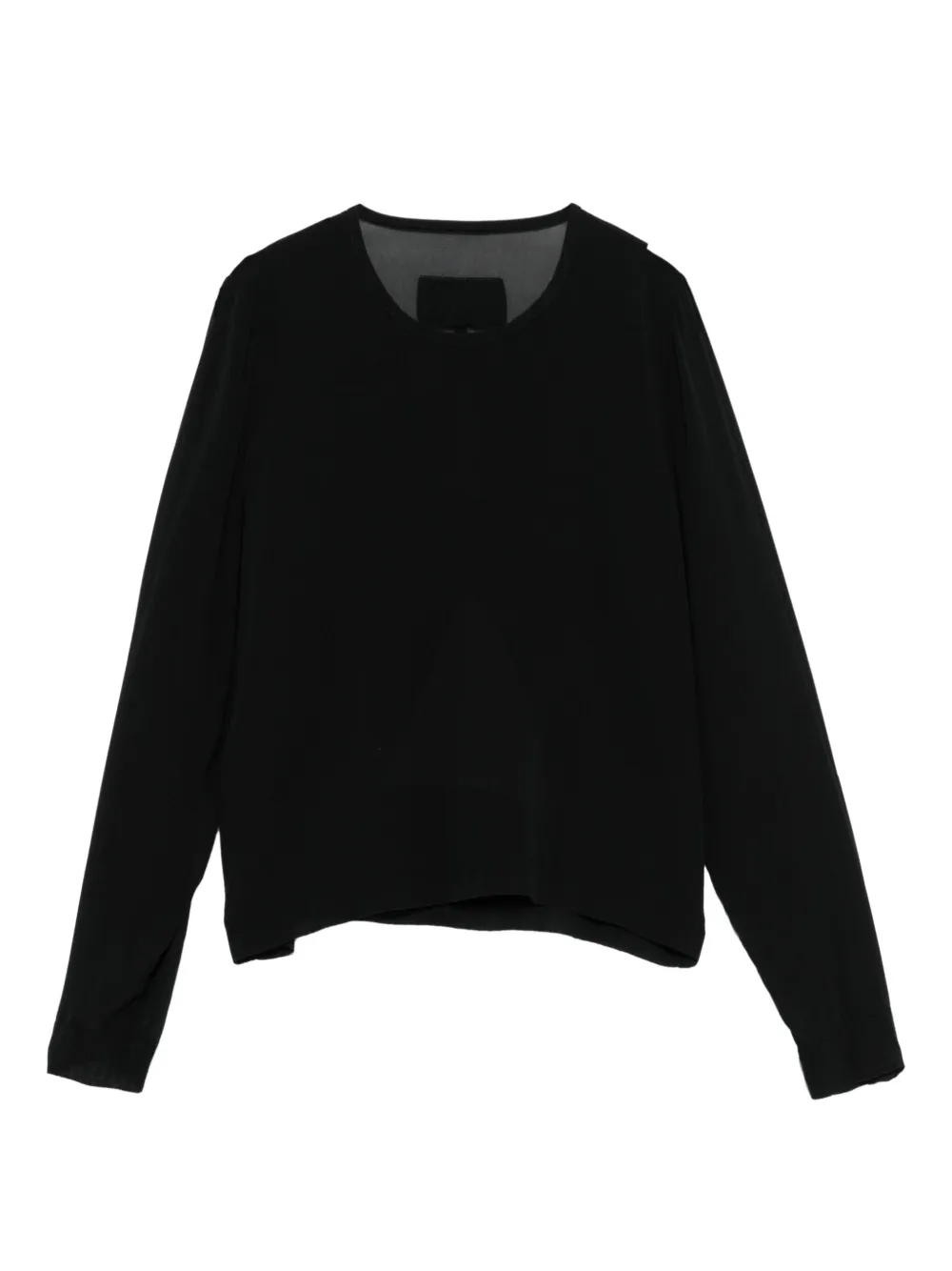 Футболка с длинными рукавами и прозрачной вставкой Private 0204, черный
Футболка с длинными рукавами и прозрачной вставкой Private 0204, черный