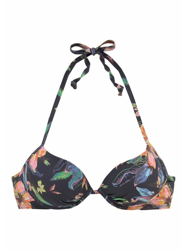 Верх бикини LASCANA, цвет anthrazit/bedruckt
Верх бикини LASCANA, цвет anthrazit/bedruckt