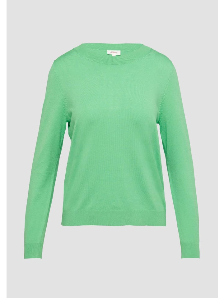 Вязаный свитер цвета 7326_лаймовый зеленый s.Oliver
Вязаный свитер цвета 7326_лаймовый зеленый s.Oliver