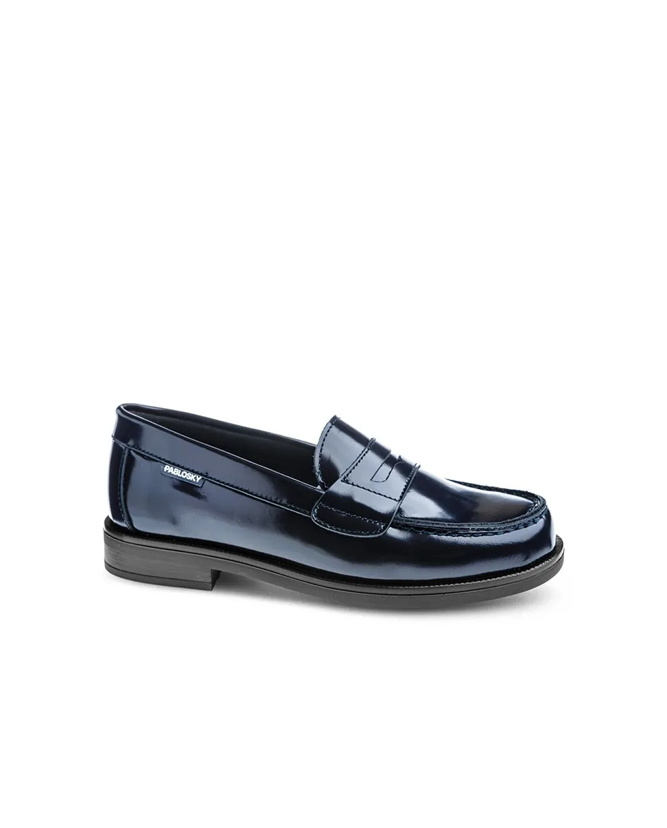 Детские мокасины из натуральной кожи Pablosky, синий
Детские мокасины из натуральной кожи Pablosky, синий
