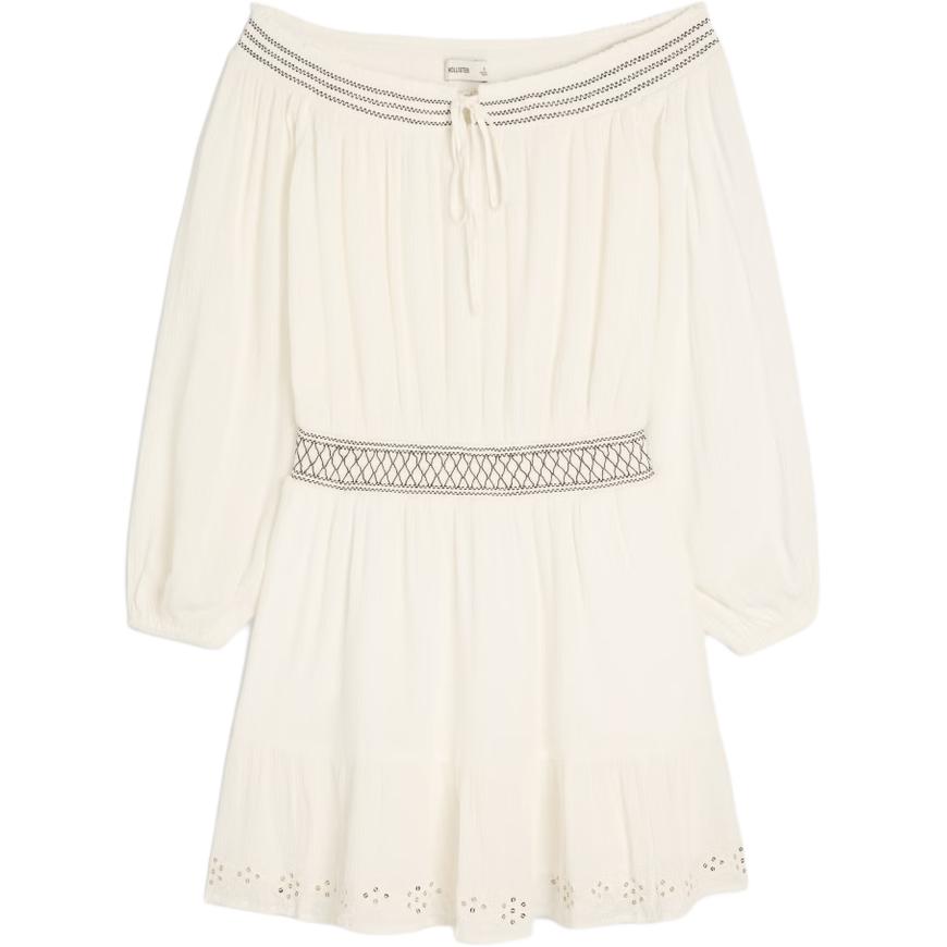 Женское платье с длинными рукавами Hollister, белый
Женское платье с длинными рукавами Hollister, белый