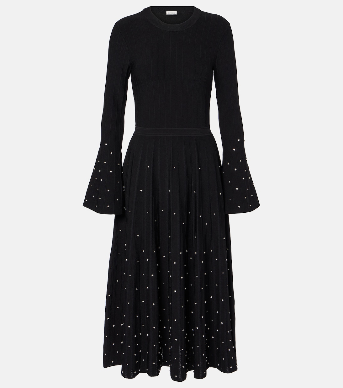 Платье миди с декором Pruitt Simkhai, черный 
Платье миди с декором Pruitt Simkhai, черный