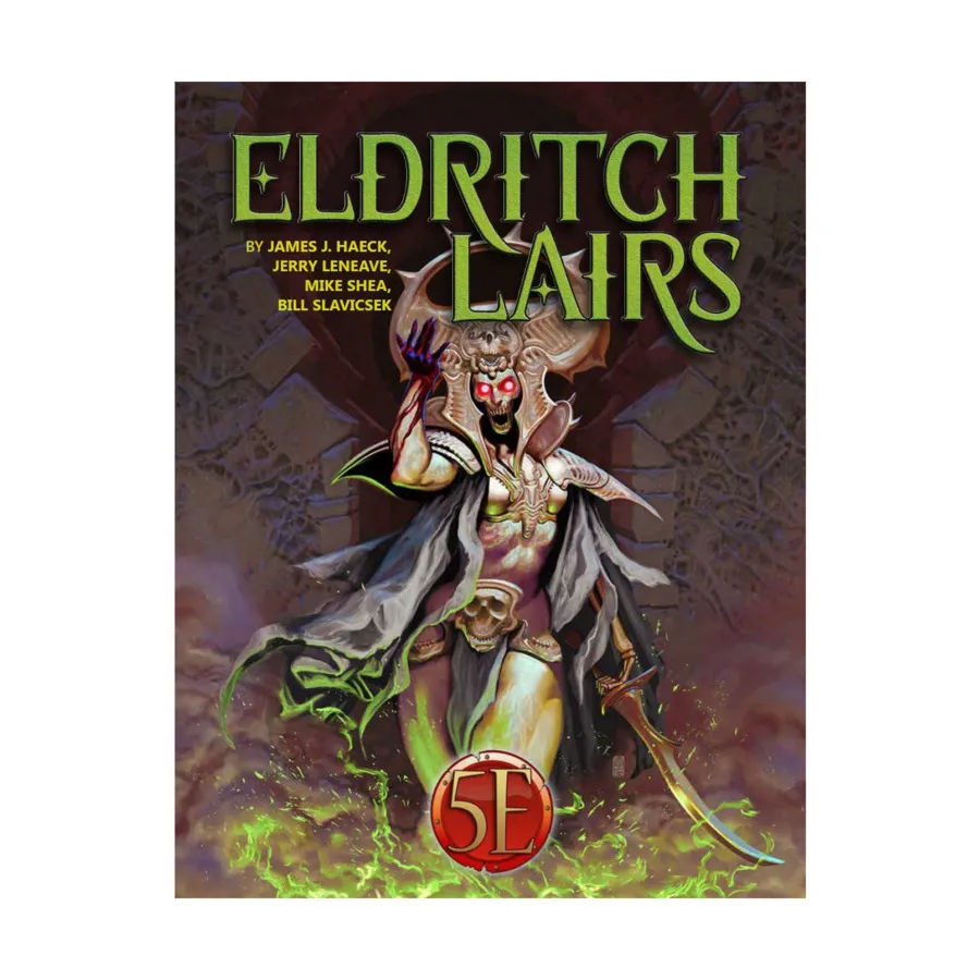 Eldritch Lairs, 5th Edition Dungeons & Dragons (Kobold Press), мягкая обложка
Eldritch Lairs, 5th Edition Dungeons & Dragons (Kobold Press), мягкая обложка