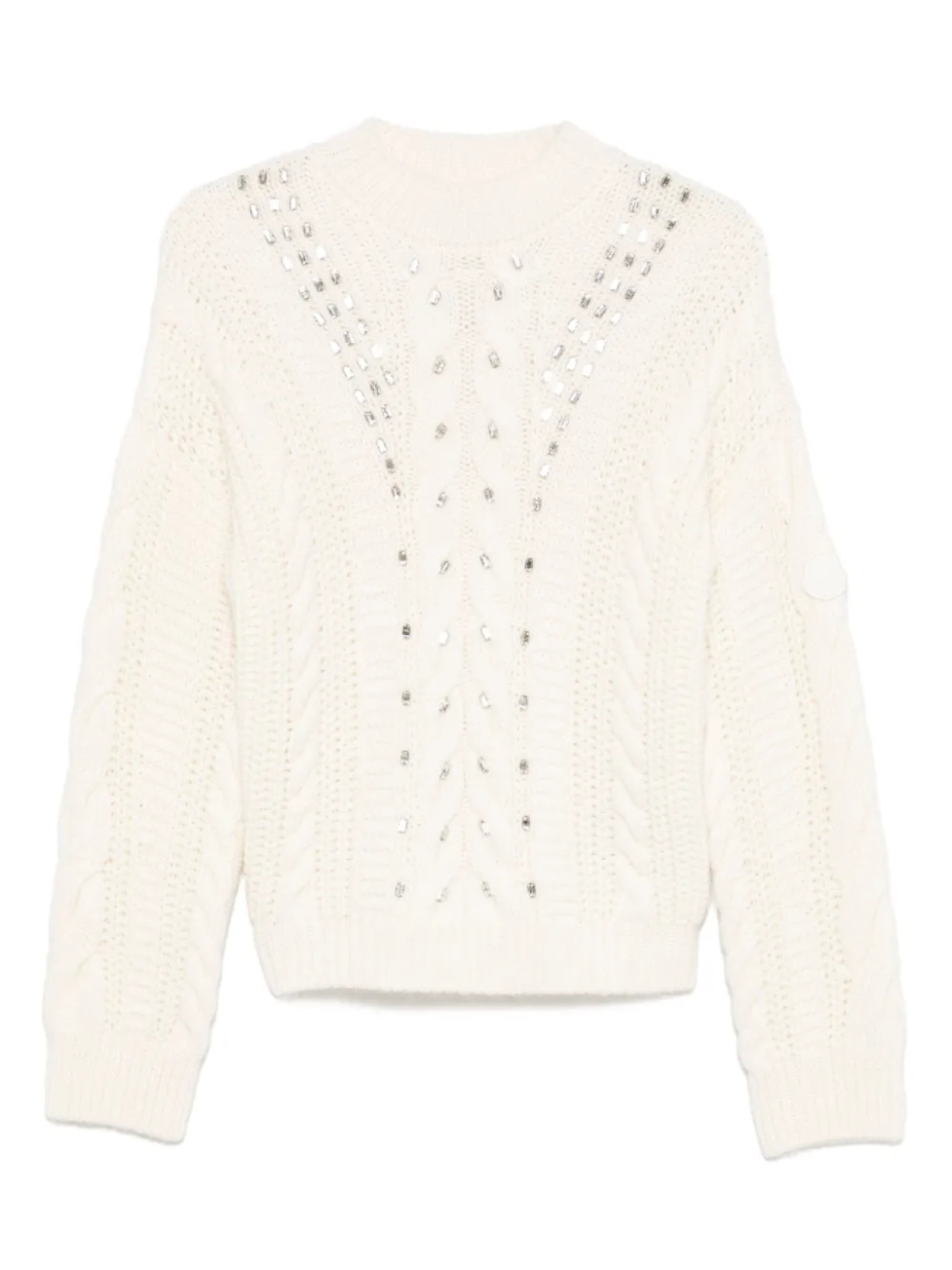 Moncler свитер из смесовой шерсти, нейтральный
Moncler свитер из смесовой шерсти, нейтральный