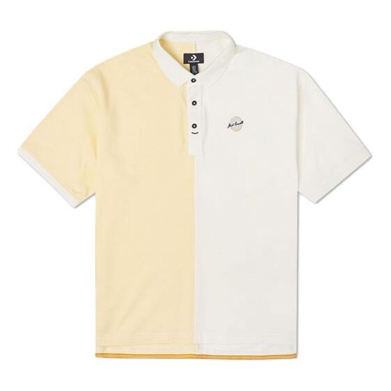 Футболка Men's Converse Splicing Colorblock Lapel Short Sleeve Cream Yellow Polo Shirt, желтый
Футболка Men's Converse Splicing Colorblock Lapel Short Sleeve Cream Yellow Polo Shirt, желтый