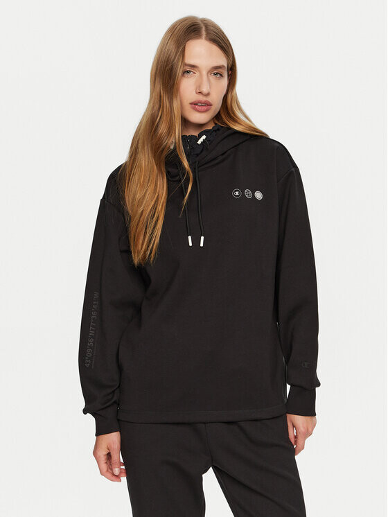 Толстовка свободного кроя Champion, черный
Толстовка свободного кроя Champion, черный