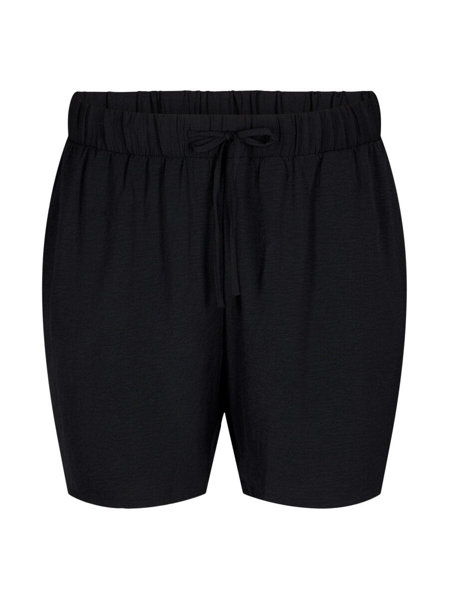 Брюки свободного кроя Zizzi Mfikka, черный 
Брюки свободного кроя Zizzi Mfikka, черный