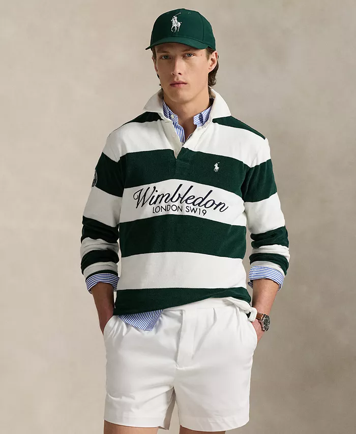 Унисекс Уимблдон Классик-Фит Терри Регби Рубашка Polo Ralph Lauren, мультиколор
Унисекс Уимблдон Классик-Фит Терри Регби Рубашка Polo Ralph Lauren, мультиколор