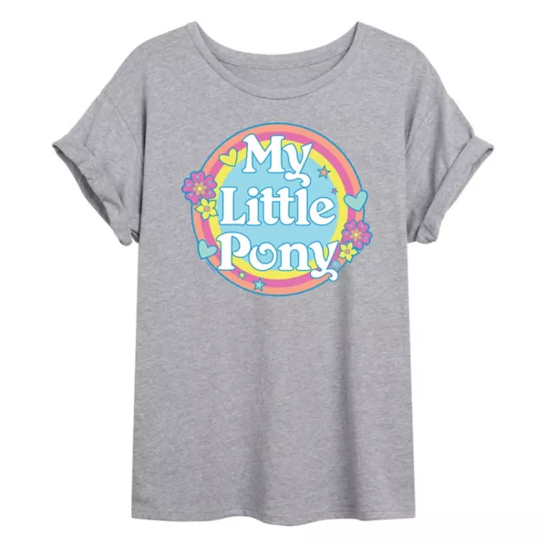 Футболка большого размера с принтом «My Little Pony» в стиле ретро-радуги для подростков Licensed Character, серый
Футболка большого размера с принтом «My Little Pony» в стиле ретро-радуги для подростков Licensed Character, серый