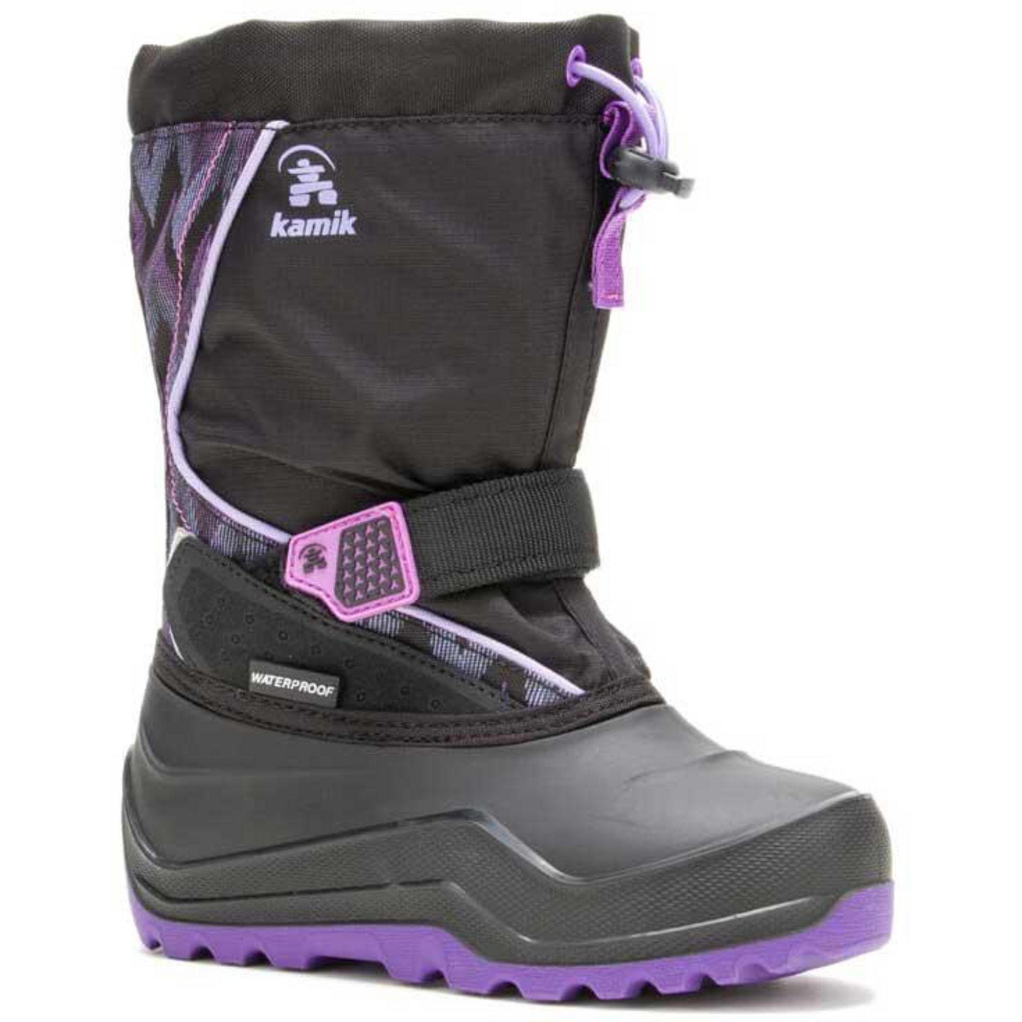 Детские ботинки Snowfall P 2 Kamik, Black/Purple
Детские ботинки Snowfall P 2 Kamik, Black/Purple