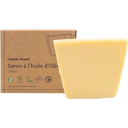 Comme Avant Натуральное твердое органическое марсельское мыло с 7% оливковым маслом для чувствительной кожи 100г
Comme Avant Натуральное твердое органическое марсельское мыло с 7% оливковым маслом для чувствительной кожи 100г