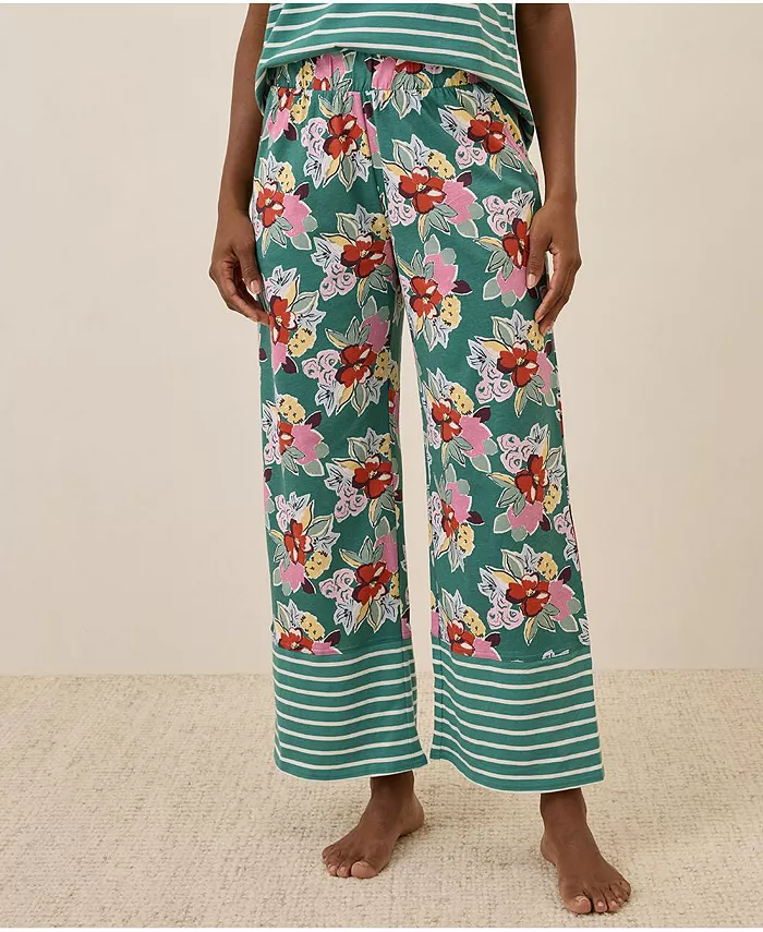 Женские пижамные брюки из органического хлопка Staycation Pact, зеленый
Женские пижамные брюки из органического хлопка Staycation Pact, зеленый