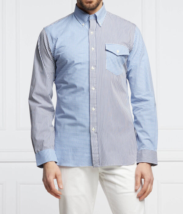 Рубашка мужская Polo Ralph Lauren в клетку и в полоску, синий
Рубашка мужская Polo Ralph Lauren в клетку и в полоску, синий