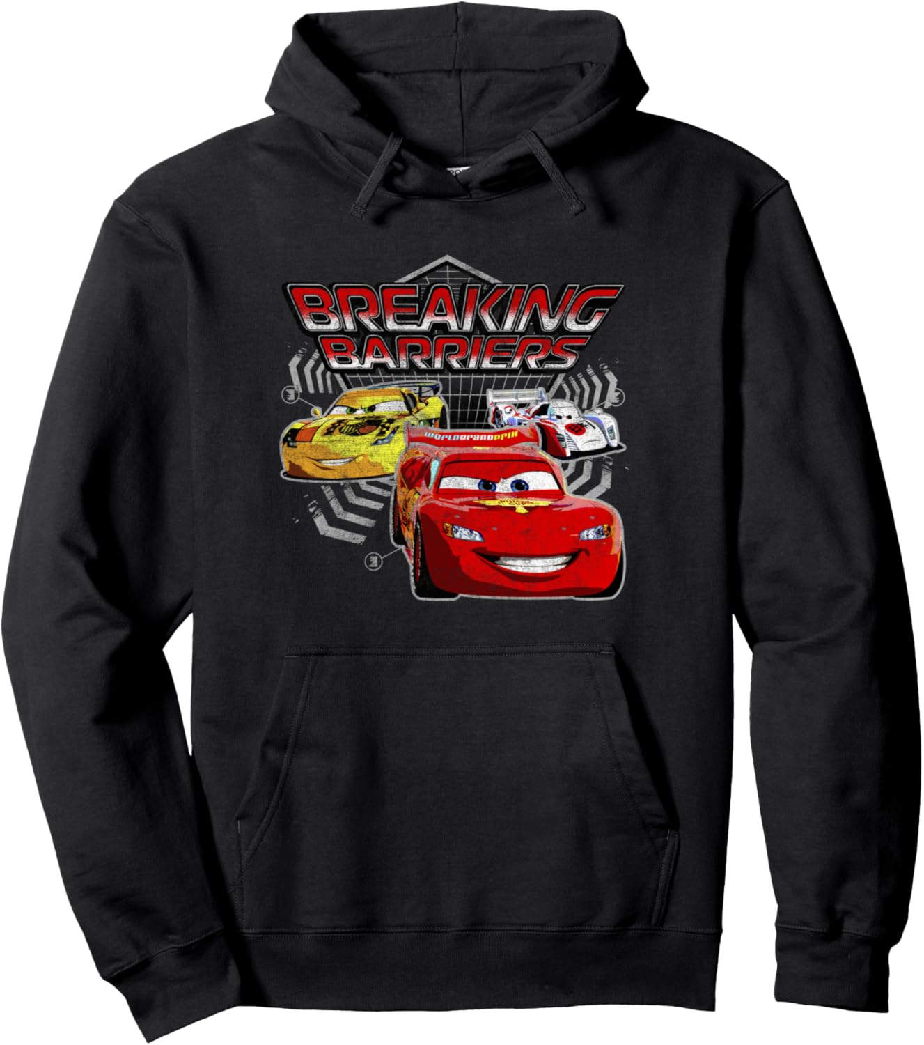 Худи Disney Pixar Cars 2 Breaking Barrier Vintage Group Shot, черный
Худи Disney Pixar Cars 2 Breaking Barrier Vintage Group Shot, черный