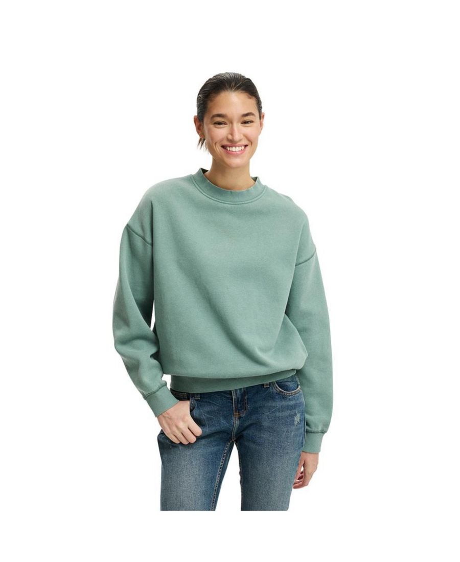 Женская флисовая толстовка оверсайз COTTON ON, Washed frosted fern
Женская флисовая толстовка оверсайз COTTON ON, Washed frosted fern