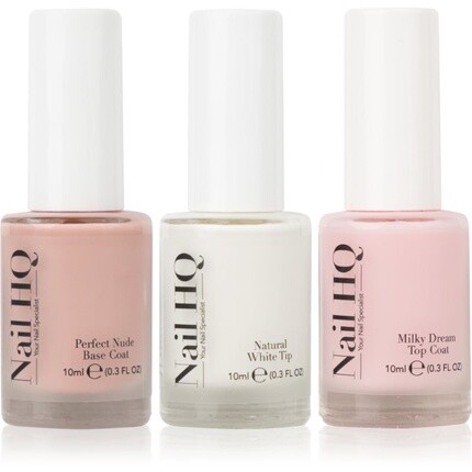 Набор Nail HQ French Manicure Trio - Лак для французского маникюра
Набор Nail HQ French Manicure Trio - Лак для французского маникюра