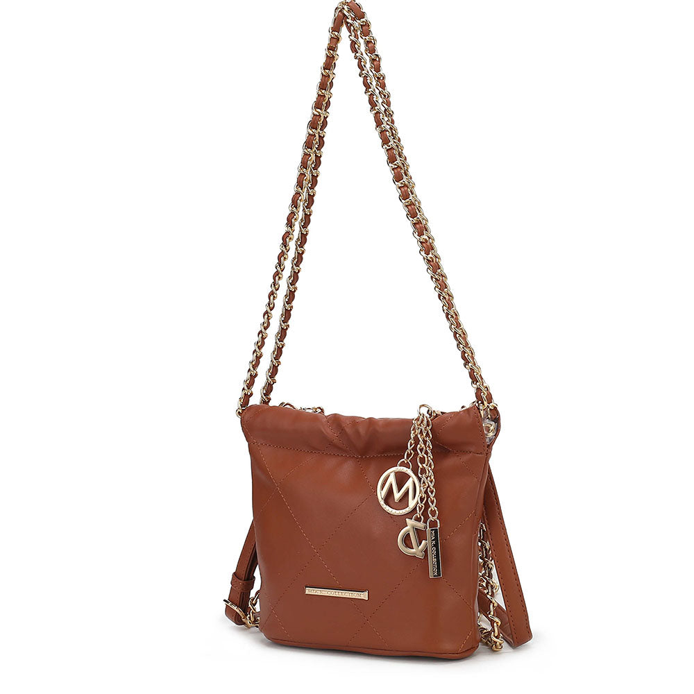 Женская мини-сумка через плечо Loriana от Mia K MKF, Cognac
Женская мини-сумка через плечо Loriana от Mia K MKF, Cognac