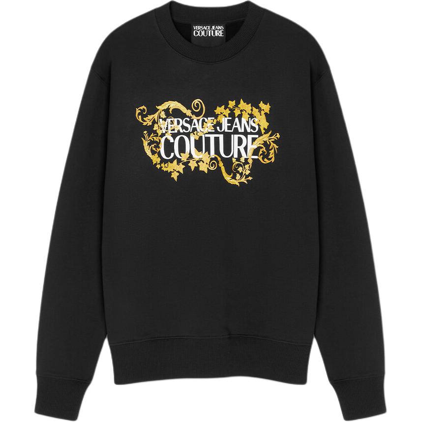 Свитшот из хлопка с принтом логотипа VERSACE JEANS COUTURE, черный
Свитшот из хлопка с принтом логотипа VERSACE JEANS COUTURE, черный