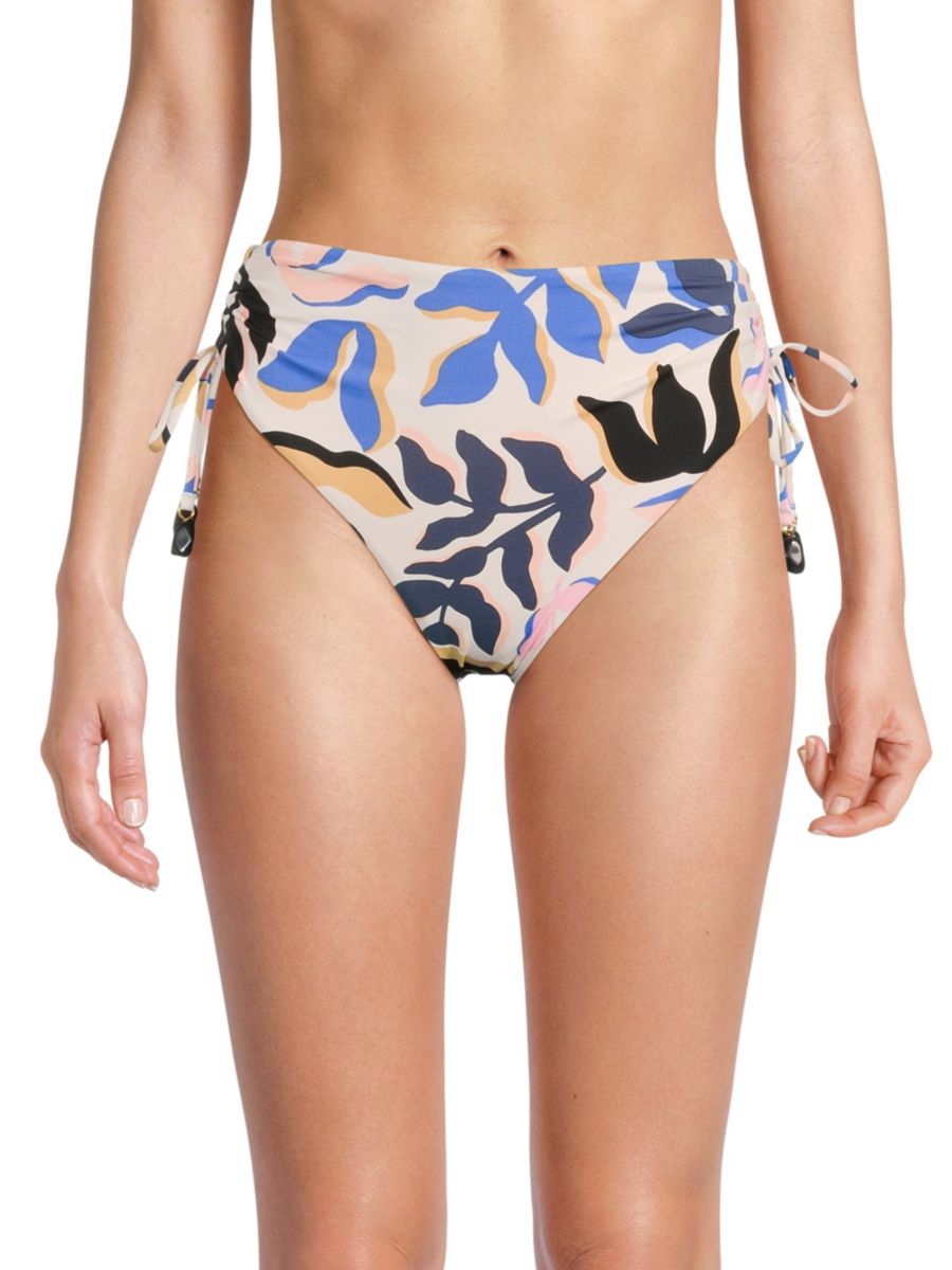 Плавки-бикини с высокой талией и принтом листьев Red Carter, цвет Moonstone
Плавки-бикини с высокой талией и принтом листьев Red Carter, цвет Moonstone