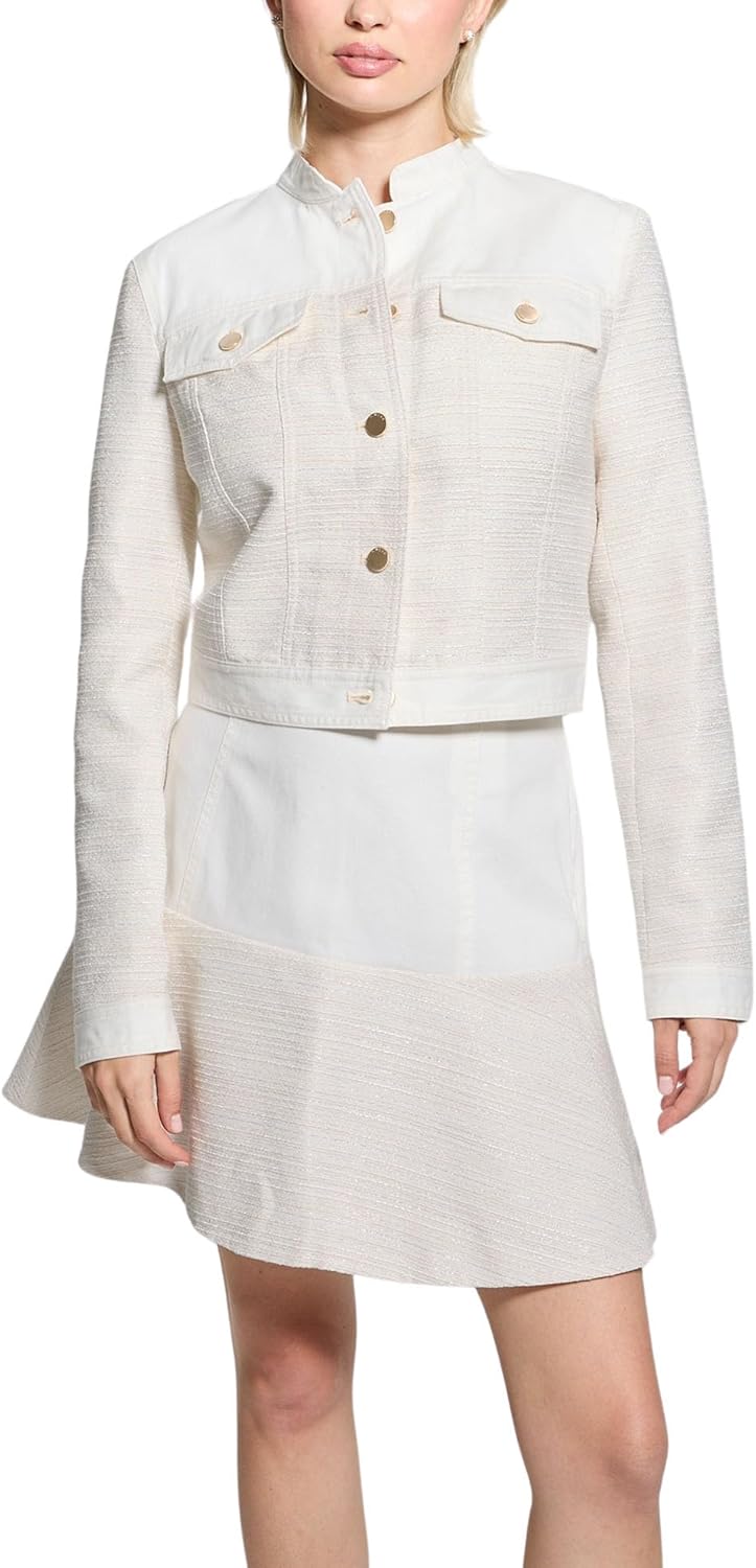 GUESS Женское платье-свитер Thalia с воротником-поло и коротким рукавом, Blackened Blue
GUESS Женское платье-свитер Thalia с воротником-поло и коротким рукавом, Blackened Blue