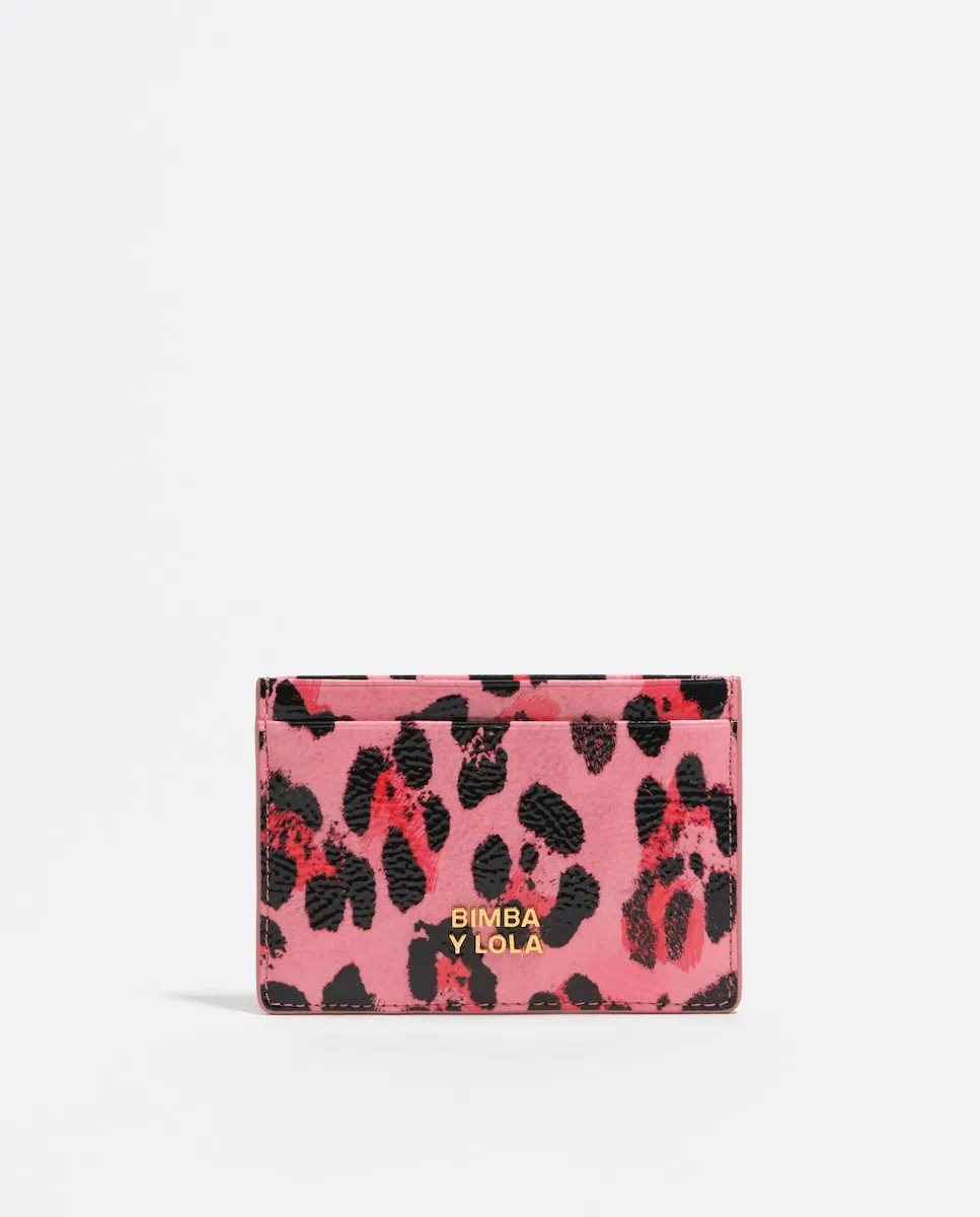 Женский кардхолдер с блестящей текстурой, принт «Леопард» Bimba y Lola, розовый
Женский кардхолдер с блестящей текстурой, принт «Леопард» Bimba y Lola, розовый