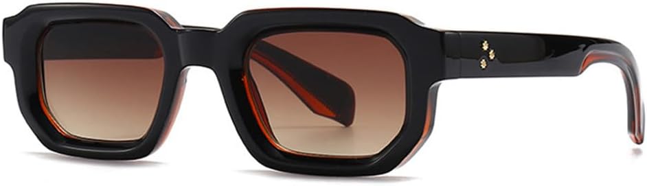 Солнцезащитные очки Gradient Rivet в стиле панк с защитой от ультрафиолета UV400 для женщин и мужчин, для занятий спортом на открытом воздухе и путешествий UYPTK, Black Tea Gradient
Солнцезащитные очки Gradient Rivet в стиле панк с защитой от ультрафиолета UV400 для женщин и мужчин, для занятий спортом на открытом воздухе и путешествий UYPTK, Black Tea Gradient