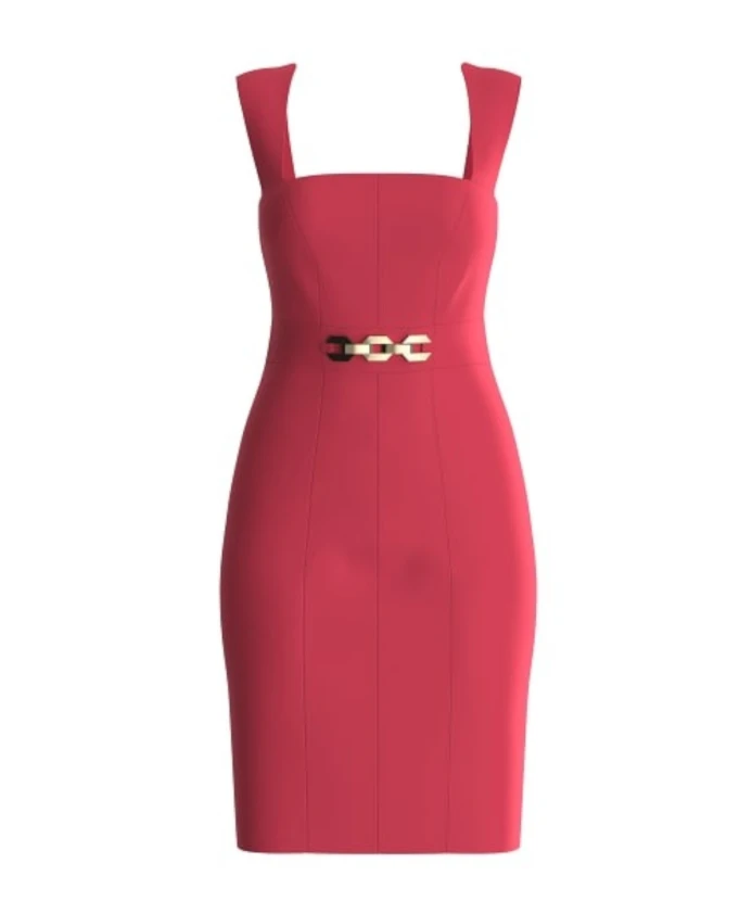 Розовое платье с короткими рукавами от Marciano Guess, розовый
Розовое платье с короткими рукавами от Marciano Guess, розовый