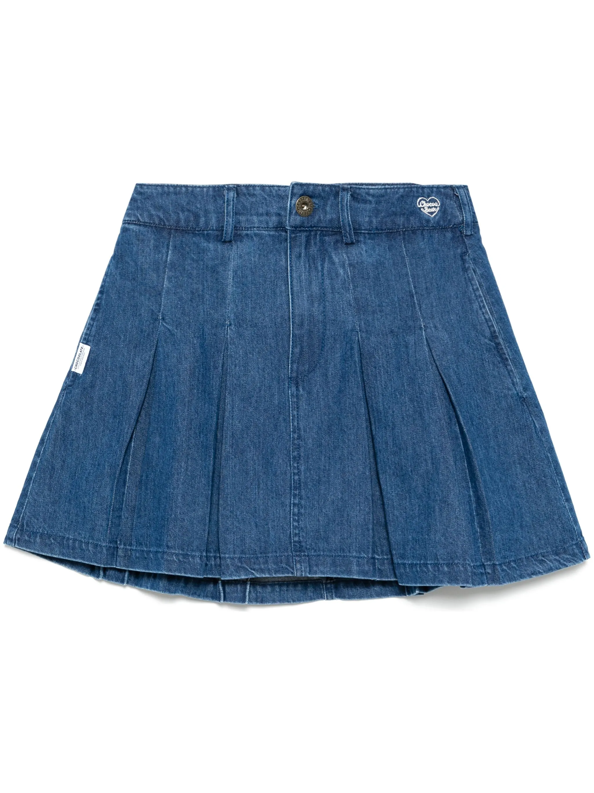 Джинсовая юбка со складками Chocoolate, синий
Джинсовая юбка со складками Chocoolate, синий