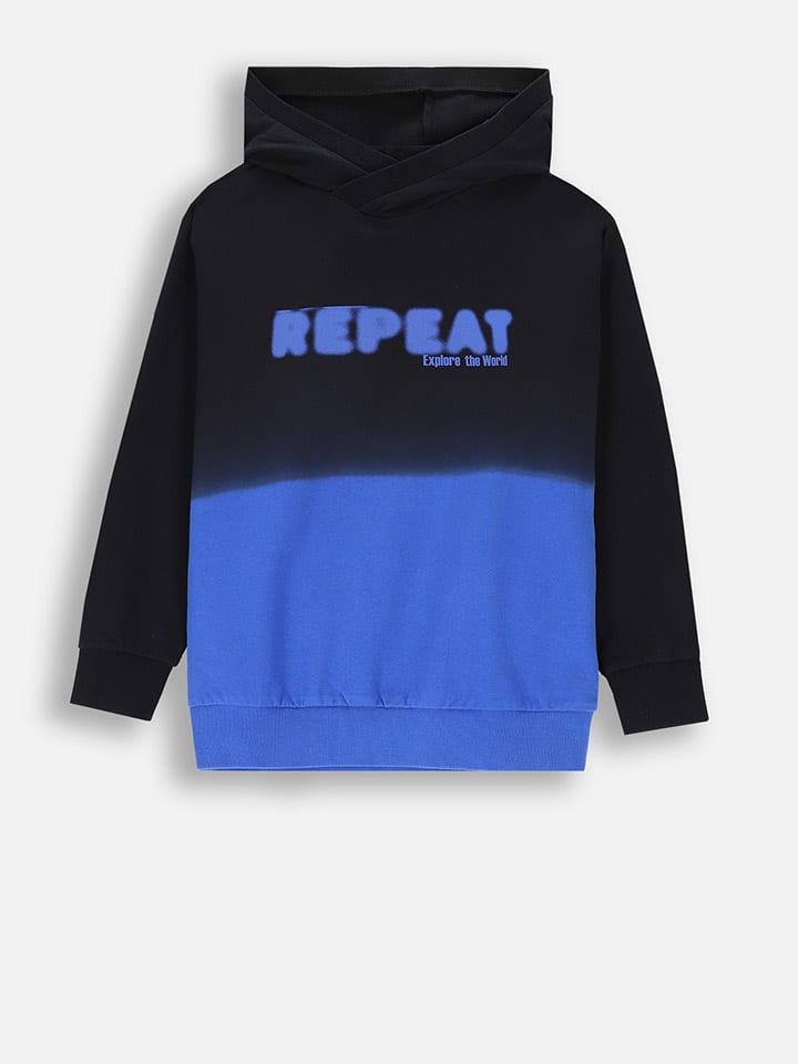 Толстовка черного/синего цвета Coccodrillo
Толстовка черного/синего цвета Coccodrillo