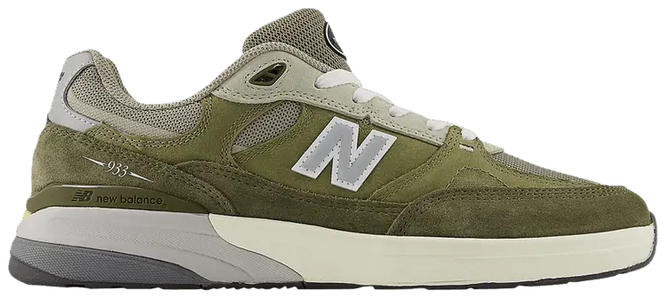 Кроссовки New Balance Andrew Reynolds x Numeric 933 'Olivine', зеленый
Кроссовки New Balance Andrew Reynolds x Numeric 933 'Olivine', зеленый