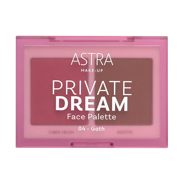 Палитра теней для век для лица ASTRA MAKEUP Private Dream Face, 04 Goth
Палитра теней для век для лица ASTRA MAKEUP Private Dream Face, 04 Goth