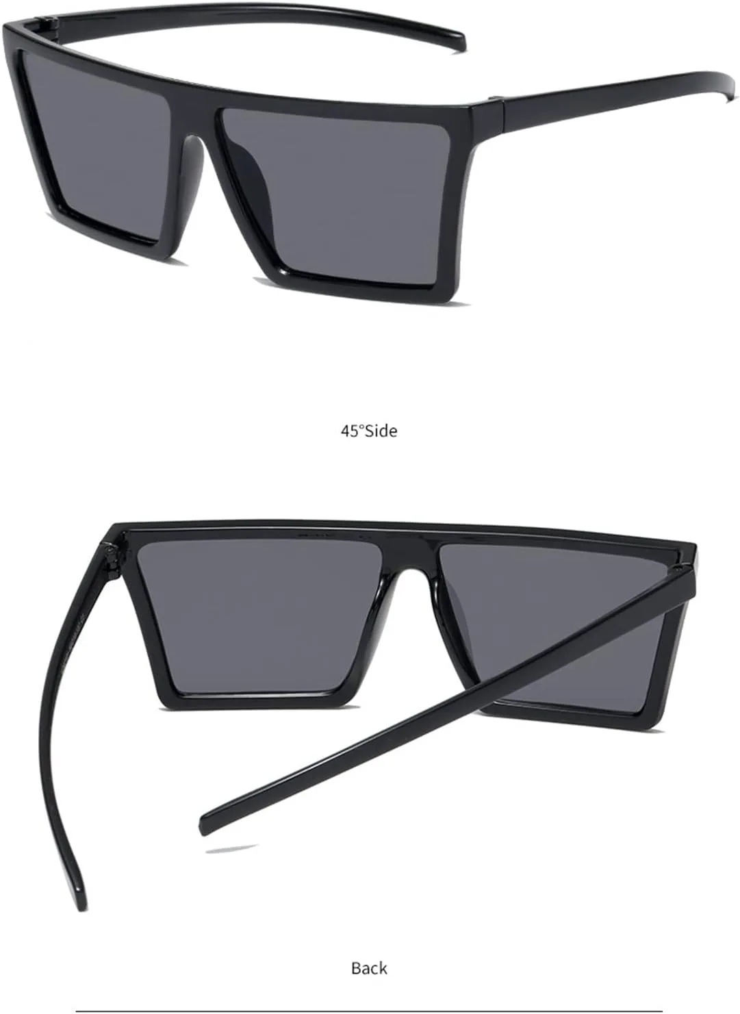 Солнцезащитные очки XINXIN в квадратной оправе большого размера, мужские и женские, для защиты от солнца на открытом воздухе и на пляже (цвет: G, размер: средний), G
Солнцезащитные очки XINXIN в квадратной оправе большого размера, мужские и женские, для защиты от солнца на открытом воздухе и на пляже (цвет: G, размер: средний), G