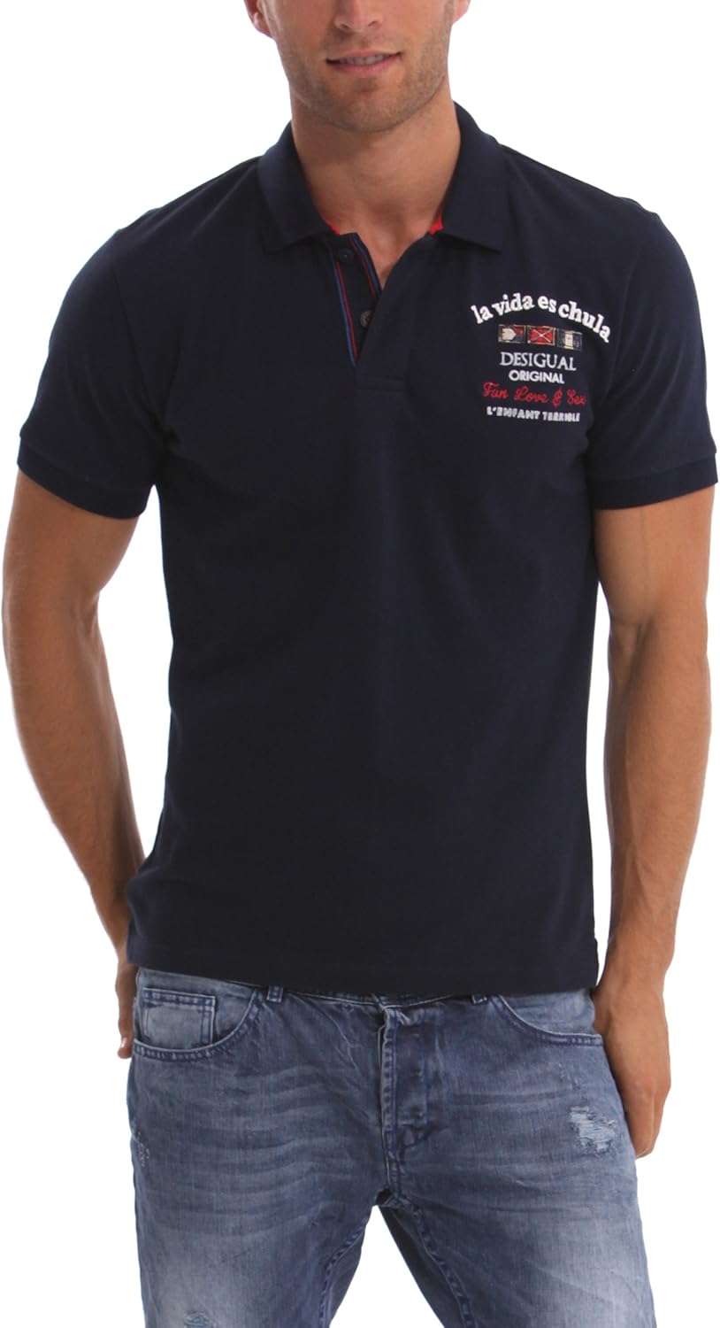 Мужская рубашка поло DESIGAL TSBOUNTY Desigual, синий
Мужская рубашка поло DESIGAL TSBOUNTY Desigual, синий