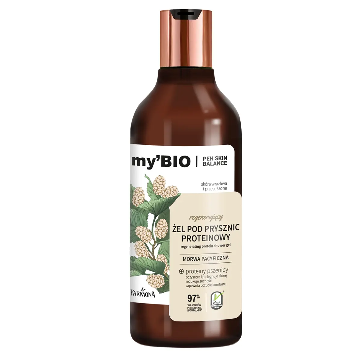 Регенерирующий протеиновый гель для душа My'Bio, 500 мл
Регенерирующий протеиновый гель для душа My'Bio, 500 мл