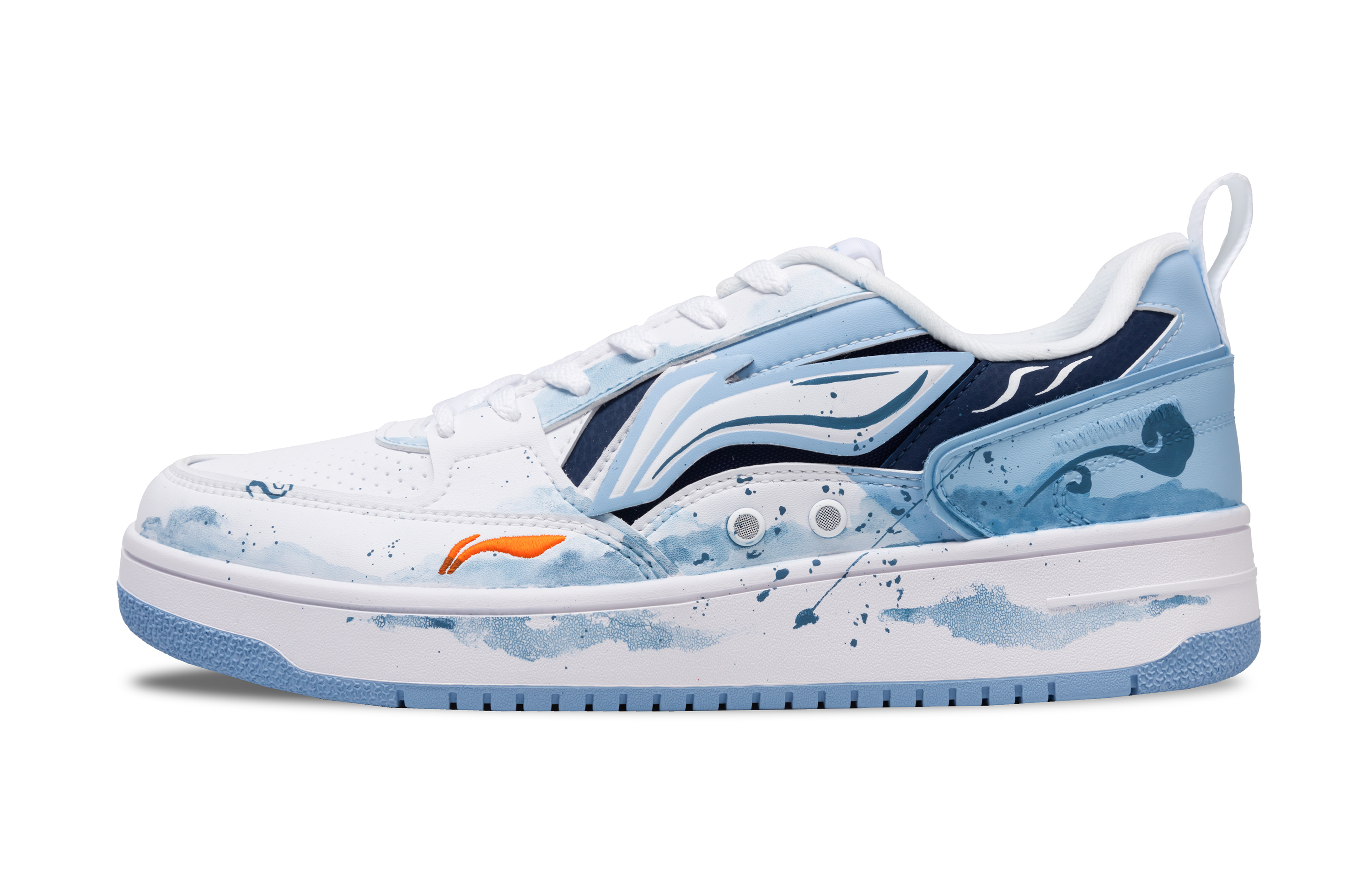 LINING Мужские повседневные кроссовки Haichuan с противоскользящим покрытием, износостойкие, белые, синие
LINING Мужские повседневные кроссовки Haichuan с противоскользящим покрытием, износостойкие, белые, синие