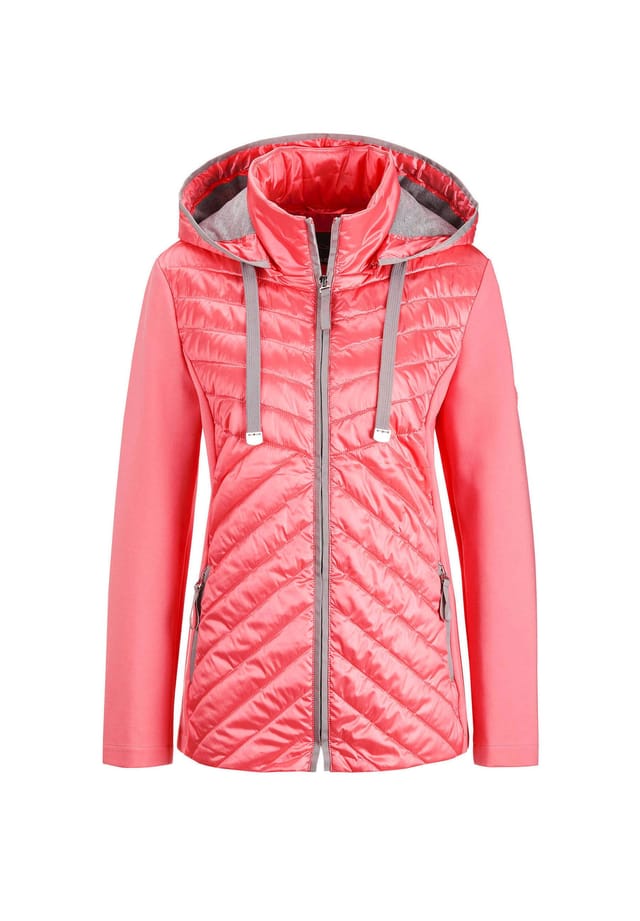 Короткий размер: куртка с воротником-стойкой Goldner, оранжевый 
Короткий размер: куртка с воротником-стойкой Goldner, оранжевый