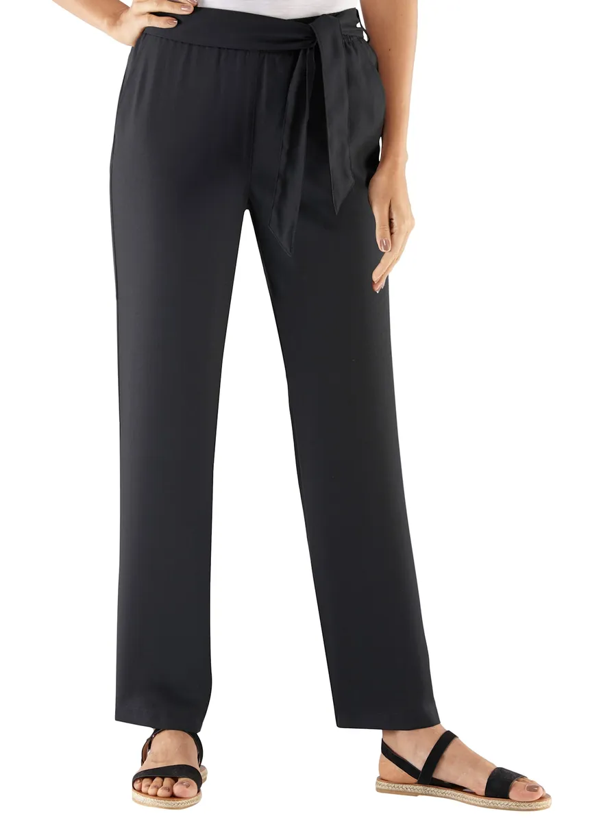 Классические базовые брюки-палаццо Classic Basics, черный
Классические базовые брюки-палаццо Classic Basics, черный