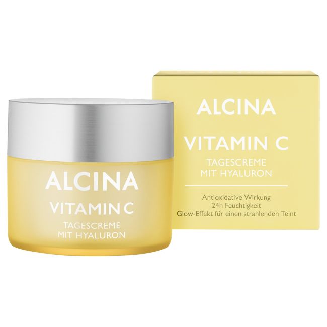 Дневной крем для лица с витамином С Alcina, 50 мл
Дневной крем для лица с витамином С Alcina, 50 мл