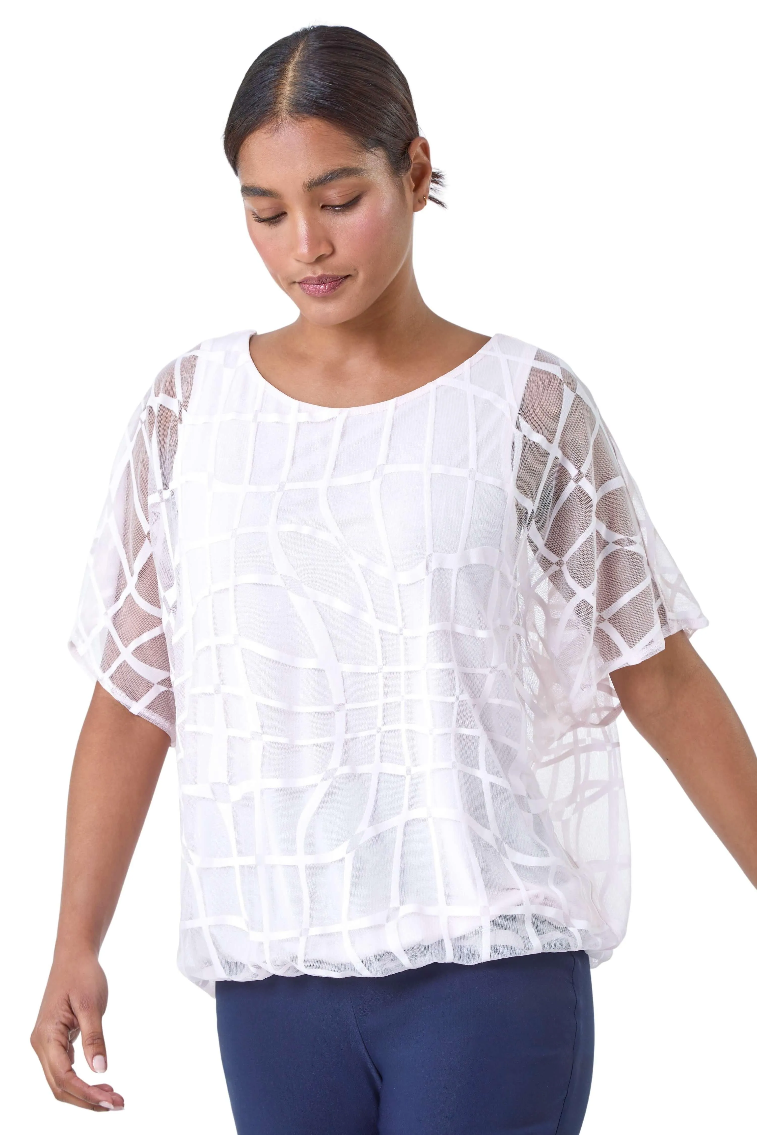 Блузон в клетку с абстрактным принтом Roman, розовый
Блузон в клетку с абстрактным принтом Roman, розовый