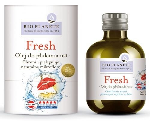СВЕЖЕЕ МАСЛО ДЛЯ полоскания рта 250 мл - BIO PLANETE
СВЕЖЕЕ МАСЛО ДЛЯ полоскания рта 250 мл - BIO PLANETE