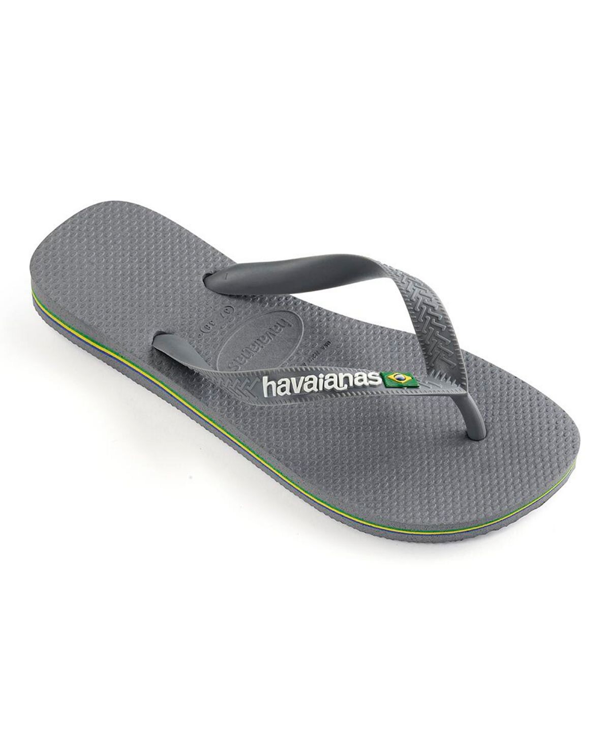Мужские шлепанцы с логотипом Бразилии Havaianas
Мужские шлепанцы с логотипом Бразилии Havaianas