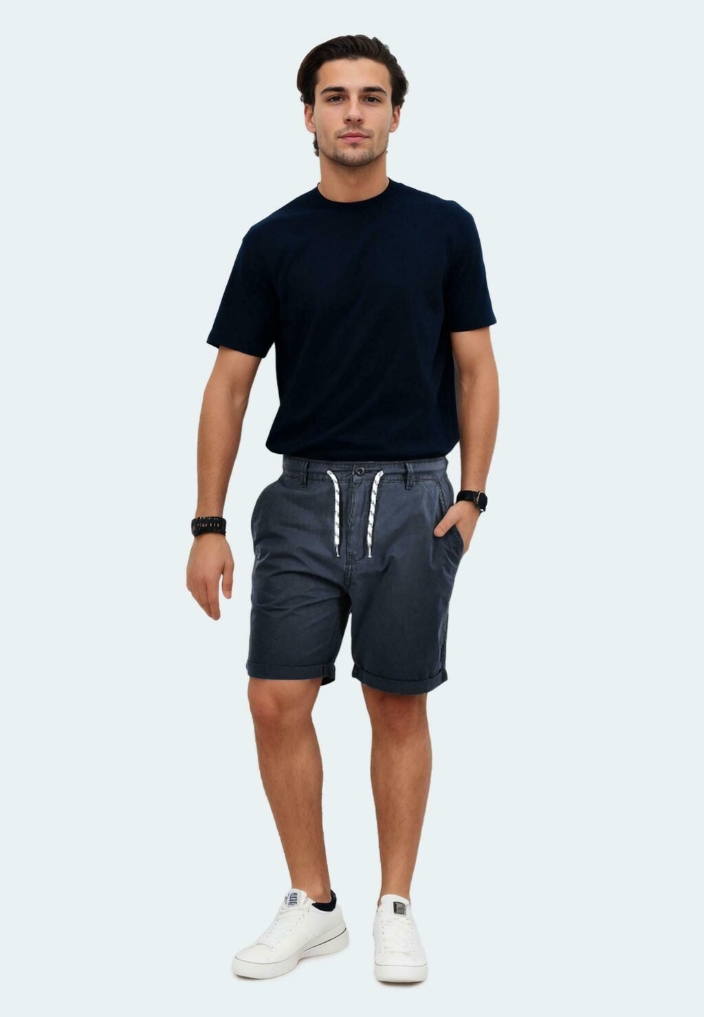 Шорты INDICODE JEANS, синий
Шорты INDICODE JEANS, синий