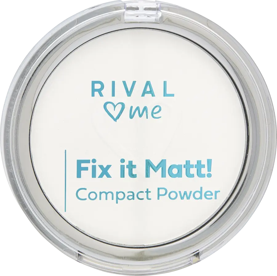 Пудра RIVAL loves me Fix it Matt! Compact Powder
Пудра RIVAL loves me Fix it Matt! Compact Powder