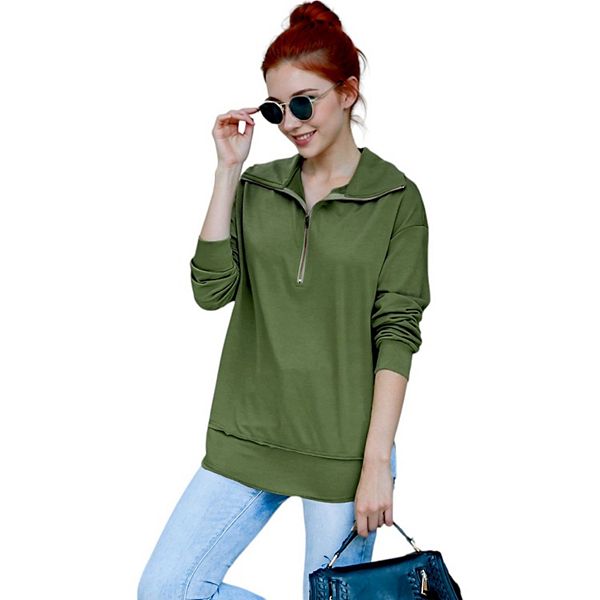 Женский свитшот с воротником-воронкой на молнии Anna-Kaci, Olive Green, Зеленый, Женский свитшот с воротником-воронкой на молнии Anna-Kaci, Olive Green
Женский свитшот с воротником-воронкой на молнии Anna-Kaci, Olive Green, Зеленый, Женский свитшот с воротником-воронкой на молнии Anna-Kaci, Olive Green