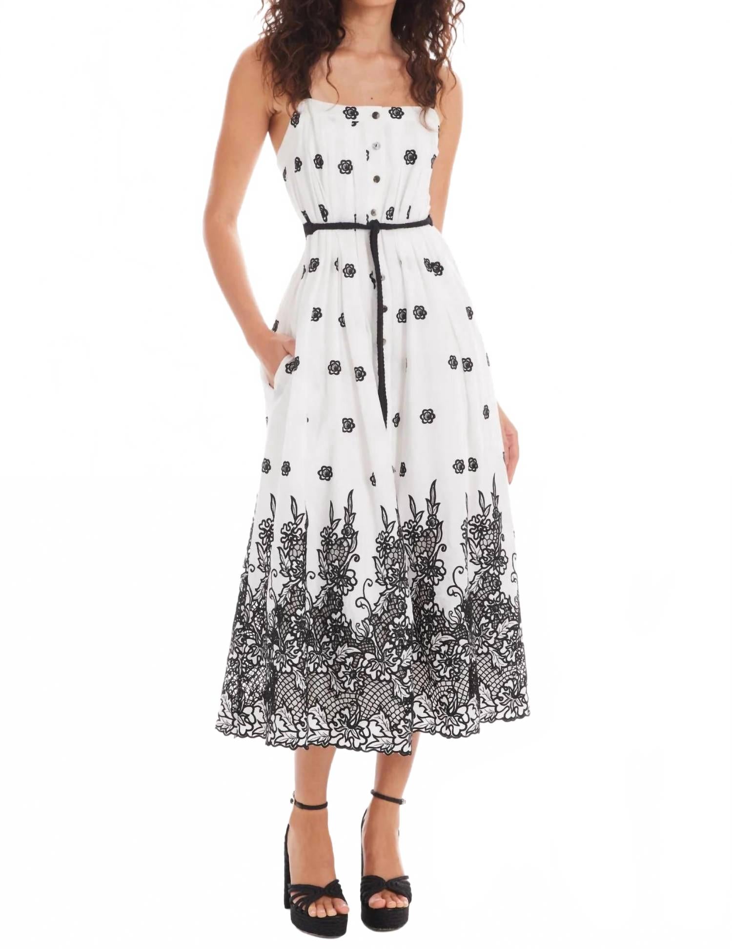 Довер платье в черно-белом цвете ALLISON NEW YORK
Довер платье в черно-белом цвете ALLISON NEW YORK