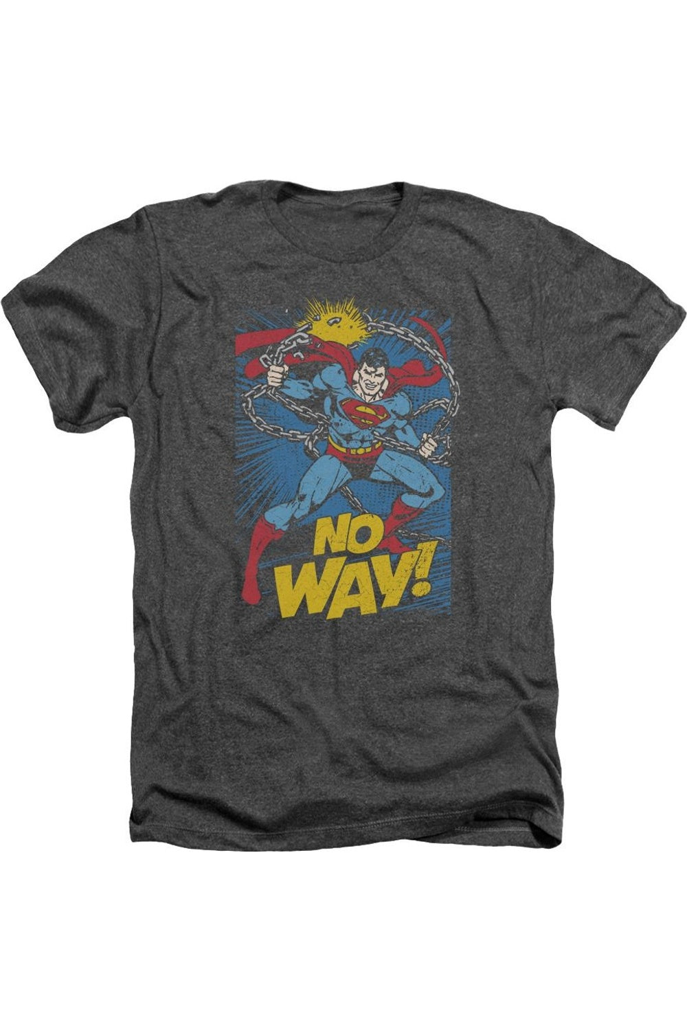 DC Comics No Way для взрослых Heather Tee / Футболка Gildan, цвет charcoal
DC Comics No Way для взрослых Heather Tee / Футболка Gildan, цвет charcoal