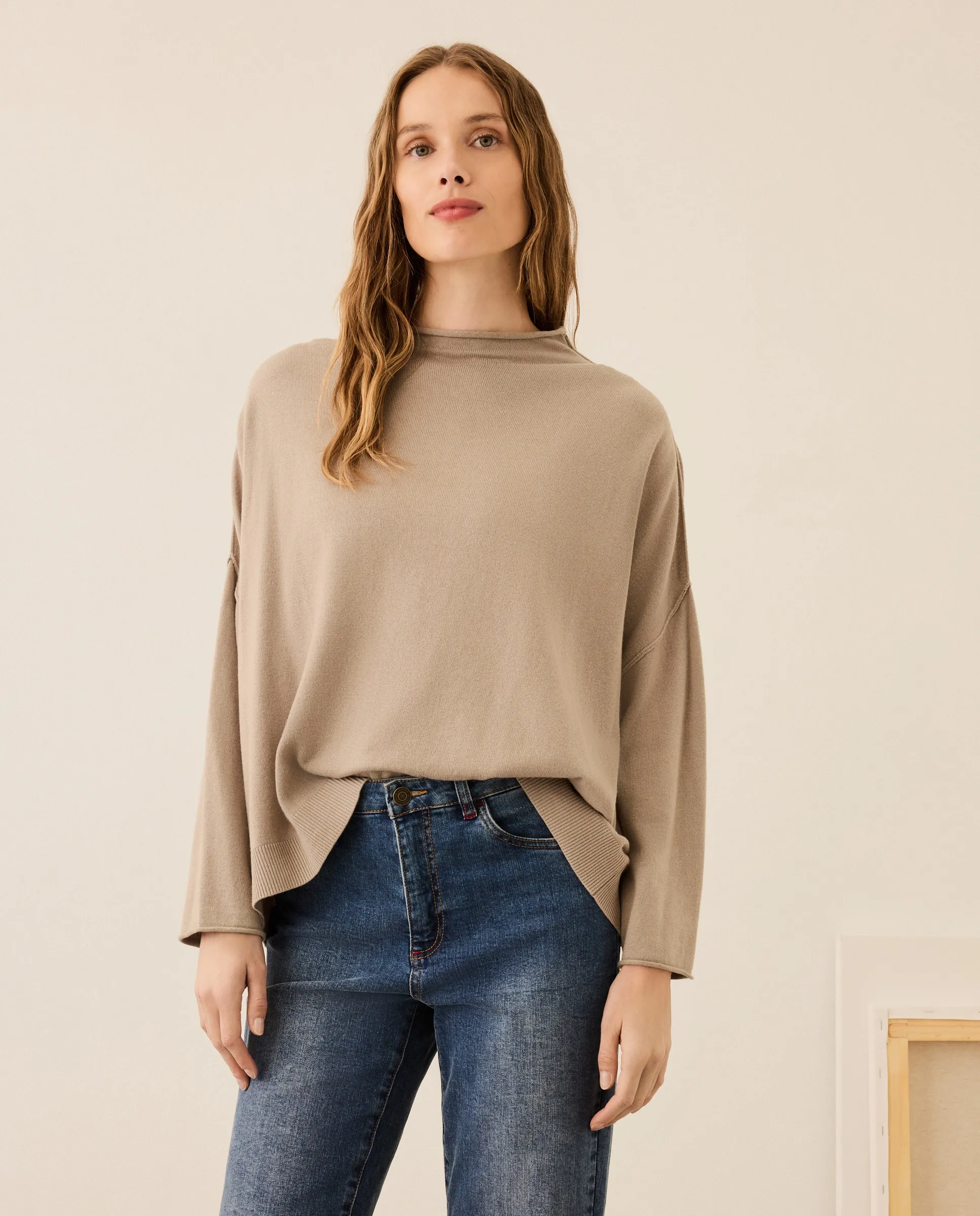 Женский свитер с воротником-чулок Stella Rittwagen, фуксия
Женский свитер с воротником-чулок Stella Rittwagen, фуксия